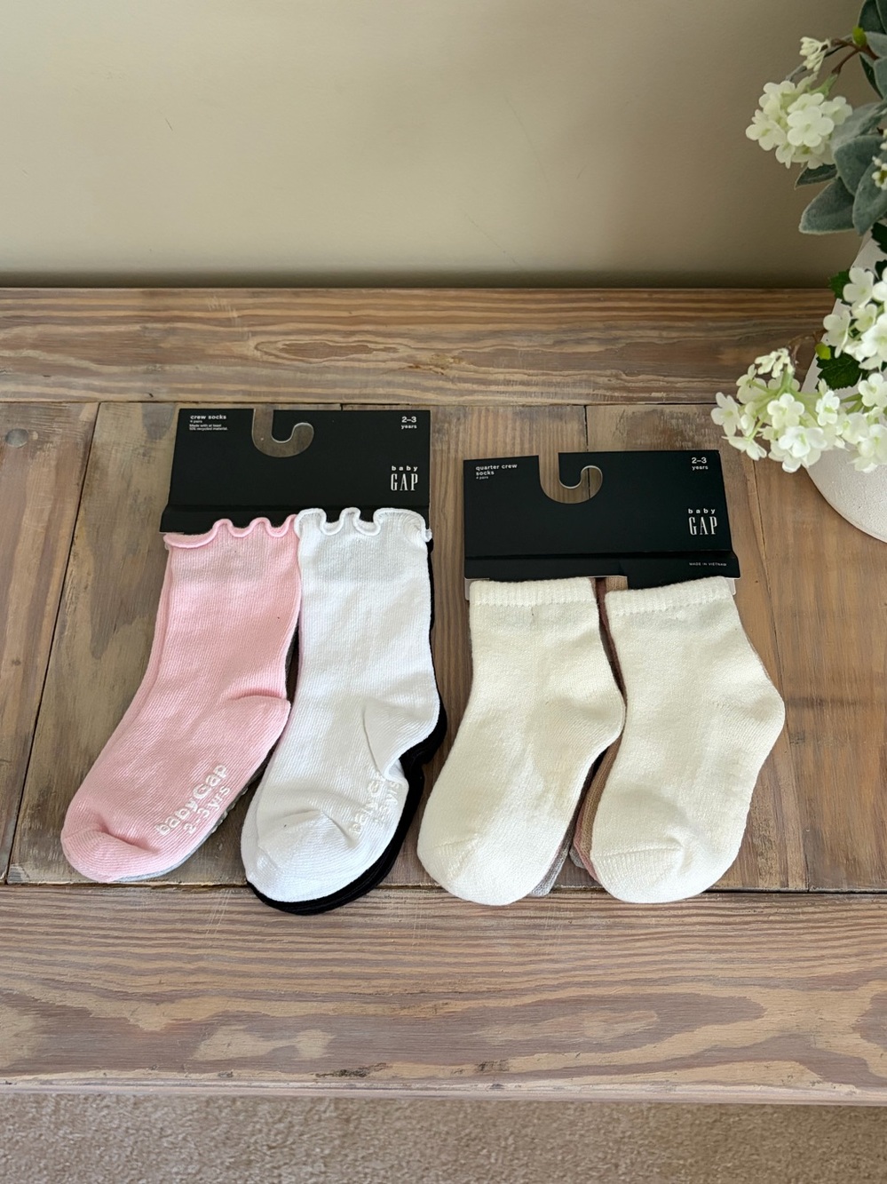 Baby Gap Lot of Girl’s Socks - 2 sets ✨🆕